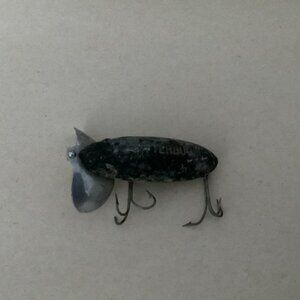 VINTAGE JITTERBUG WOODEN FISHING LURE FRED ARBOGAST